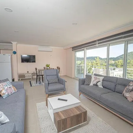 Lovely Duplex With Amazing View In Gocek *